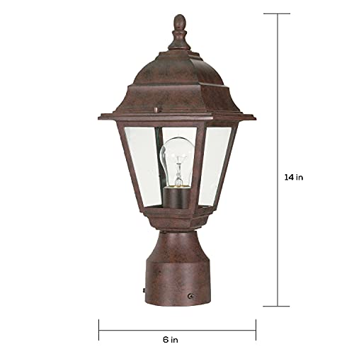 Lighting 60 547 Postlantern with Clear Glass