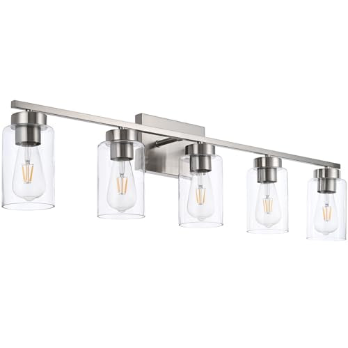 5 Light Bathroom Vanity Light Fixtures (5 Count)