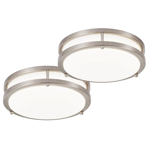 DLLT 2Pack Flush Mount LED Ceiling Light (2 Count)