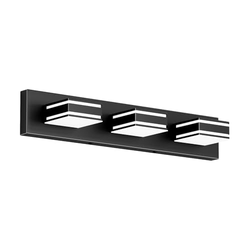 LED Modern Bathroom Vanity Lights Black 3