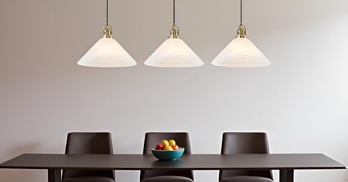 25302-64-1, Alabaster Glass Shade for Medium Base Socket Torchiere Lamp, Swag Lamp,Pendant, Island Fixture, 11-7/8" Diameter x 5-1/8" Height