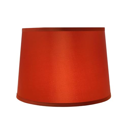 32307A Transitional Hardback Empire Shaped Spider Construction Lamp Shade in Burnt Orange