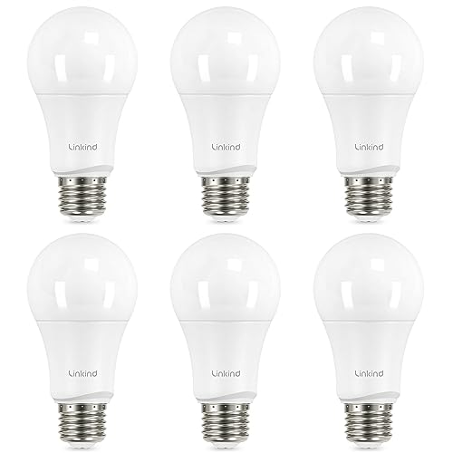 A19 LED Light Bulbs (6 Count)
