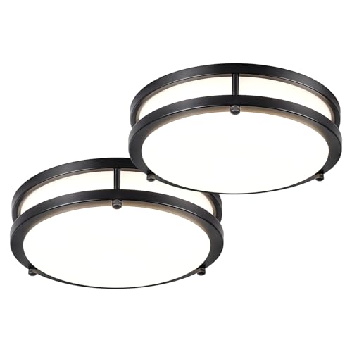 DLLT 2Pack Flush Mount LED Ceiling Light (2 Count)