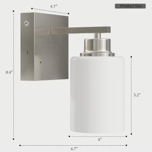 Wireless Battery Operated Wall Sconce Set of Two