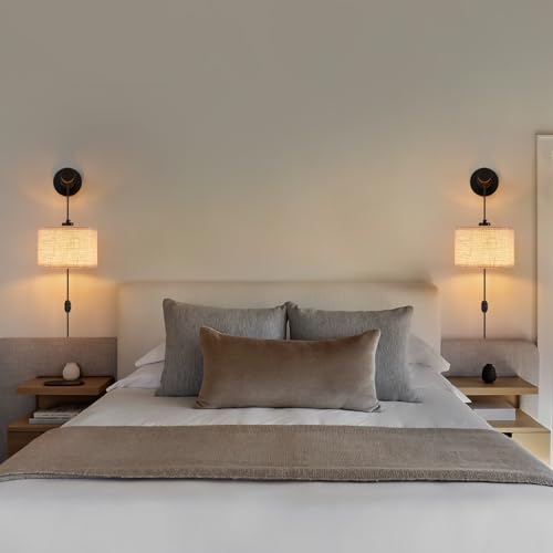 Plug in Wall Sconces Set of 2 (2 Count)