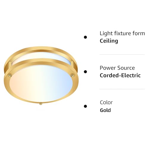 10 inch Flush Mount LED Ceiling Light Fixture