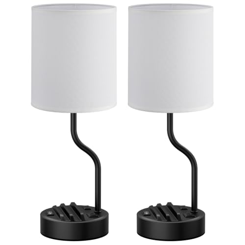 Bedside Lamps for Bedroom Set of 2 (2 Count)