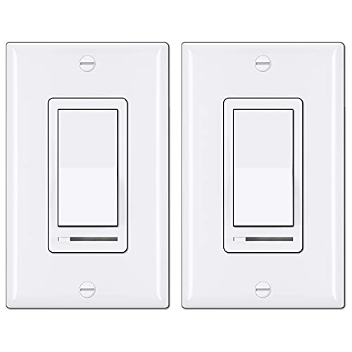 2 Pack Dimmer Light Switch (2 Count)
