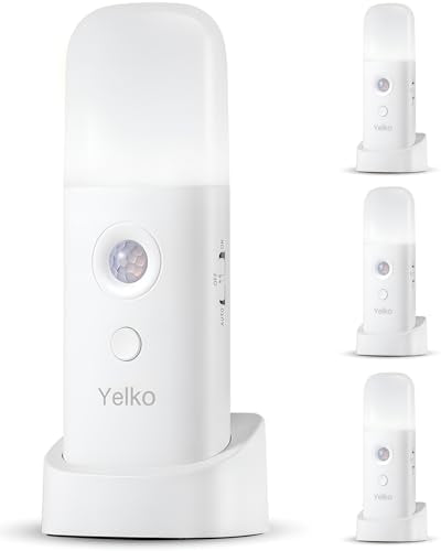 Rechargeable Motion Sensor Night Light (4 Count)