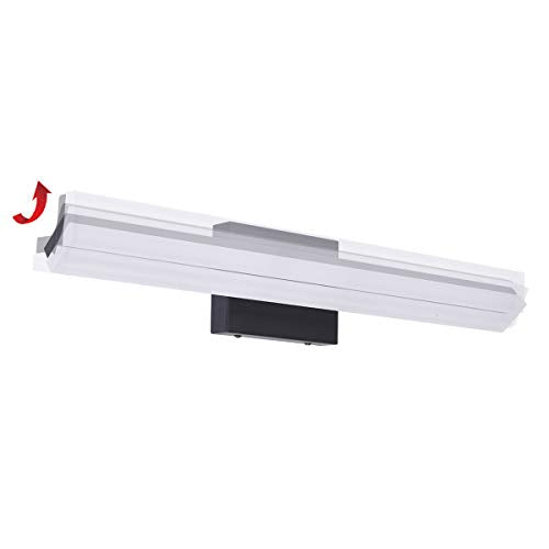 24in Modern LED Vanity Lights for Bathroom Black