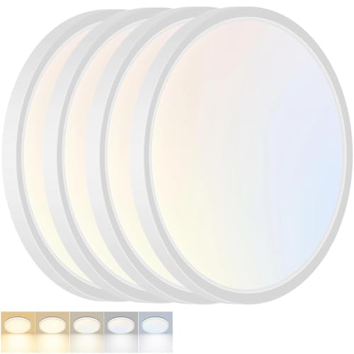 4 Pack LED Flush Mount Ceiling Light (4 Count)