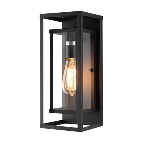 14" Modern Outdoor Porch Wall Light