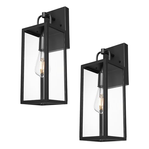 Outdoor Wall Sconce Lights (2 Count)