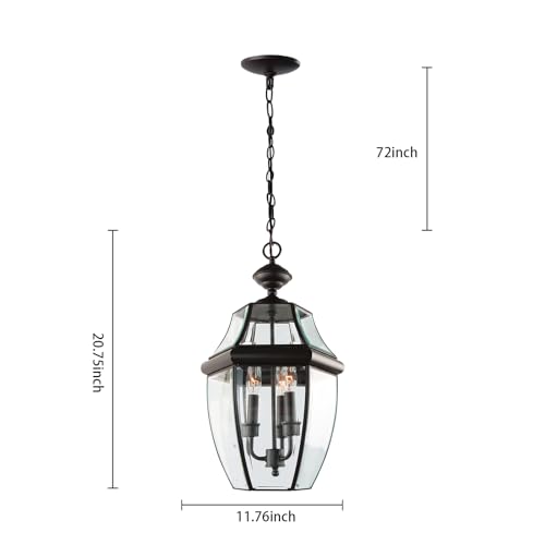 Large Outdoor Pendant Light Fixture 3