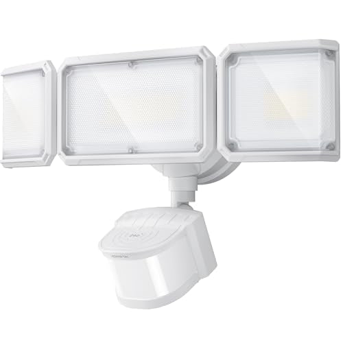 LED Security Light 240° Dual PIR 100 FT Motion Sensor Outdoor