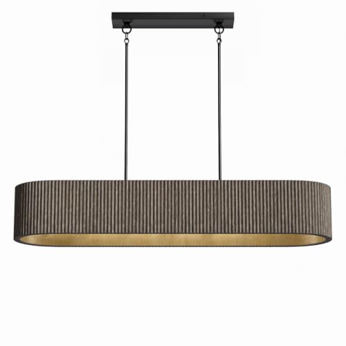 White Washed Wood Chandelier