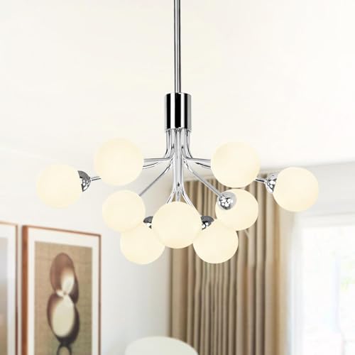 Glass Ball Sputnik Chandelier
