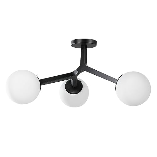 Semi Flush Mount Ceiling Light Fixture 3