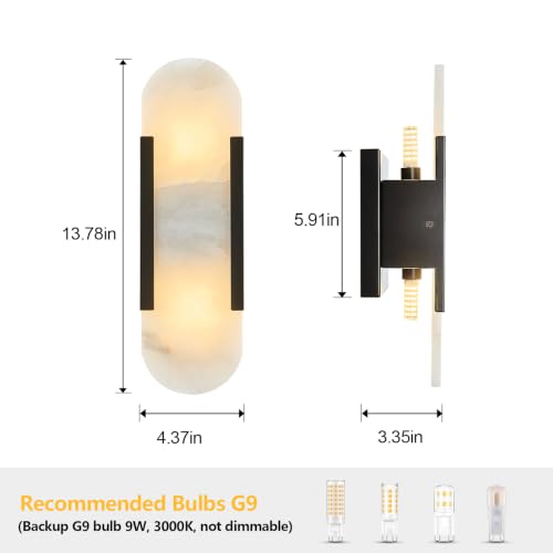 Alabaster Wall Sconce