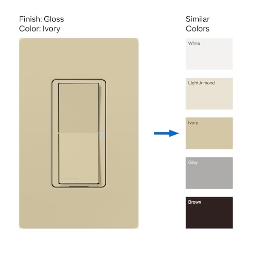 Caseta Claro Smart Switch for Lighting and Fans