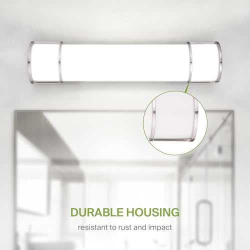 LED 24" Vanity Flush Mount Light Fixture (2 Count)