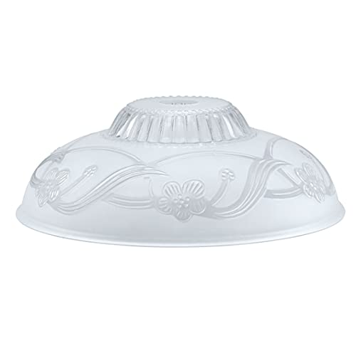 23130 11A Clear & Sandblasted Shade for Medium Base Socket Torchiere