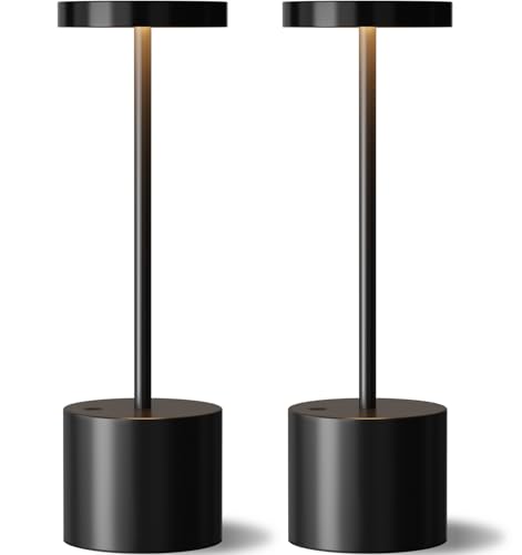 Cordless Rechargeable Table Lamp (2 Count)
