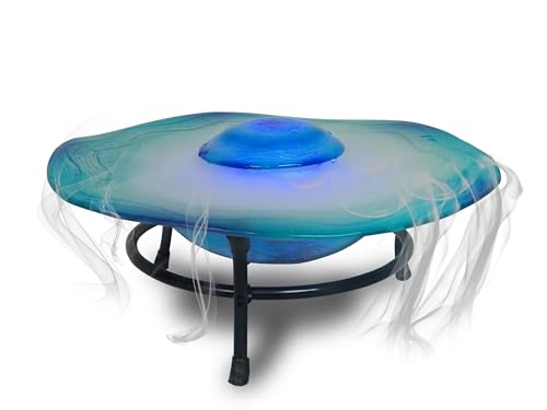 8" Color Changing LED Mist Indoor Tabletop Fountain