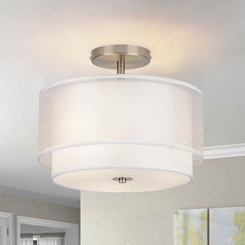 Semi Flush Mount Ceiling Light Fixture