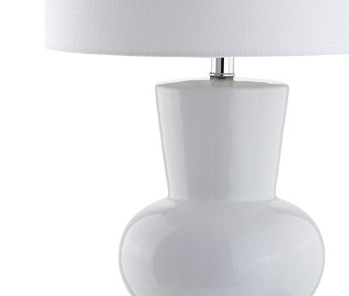 Julia Hourglass 28.5" Ceramic Bedside Table Lamp