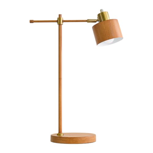 22.2" Mid Century Desk Lamp