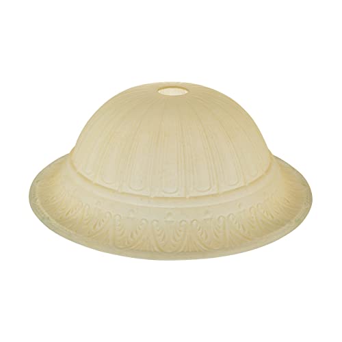 Amber 23095 01A Transitional Style Replacement Torchiere Glass Shade