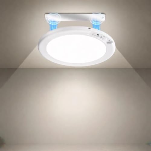 Magnetic Rechargeable Ceiling Light Motion Sensor