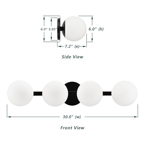 Black Bathroom Vanity Light Fixtures