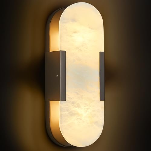 Natural Alabaster Wall Sconces