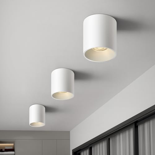 Modern LED Cylinder Ceiling Lights (3 Count)