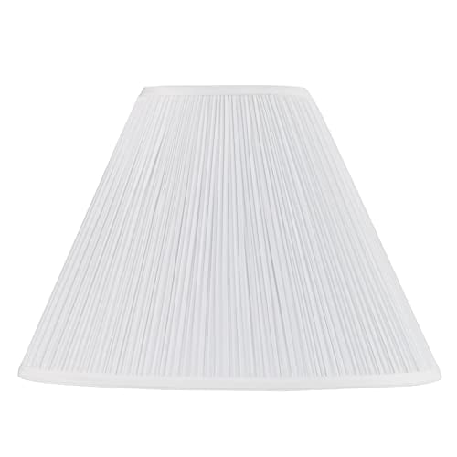 33137 Mushroom Pleated Traditional Spider Lamp Shade
