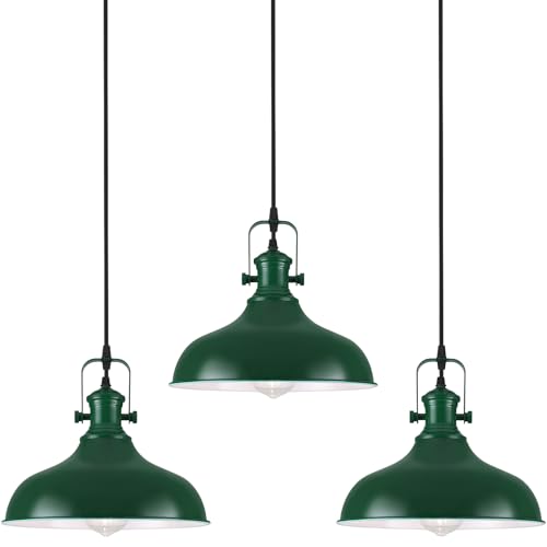 Green Pendant Light (3 Count)
