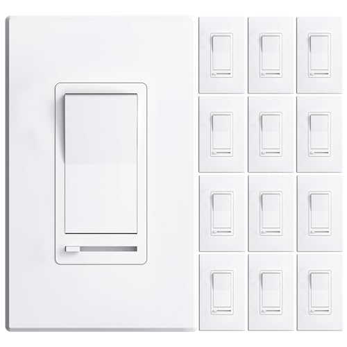 Dimmer Light Switch 12 Pack (12 Count)