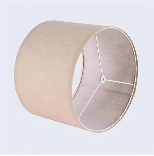 Beige Linen Lampshade Drum Lamp Shade 13``Top x 13``Bottom x 10``High