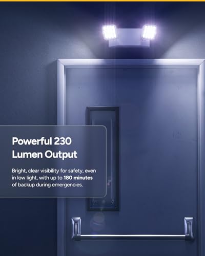 Sunco 2 Pack LED Emergency Lights for Outages (2 Count)