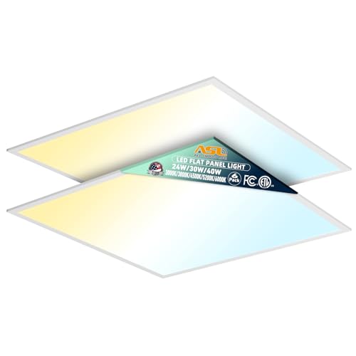 2x2FT LED Flat Panel Troffer Light (2 Count)