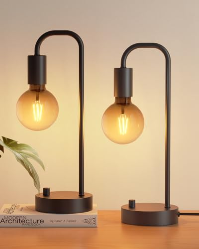 Industrial Table Lamp Set of 2
