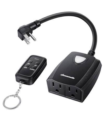 Remote Dimmer Plug for Outdoor String Lights