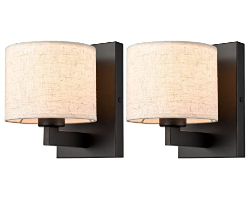 Farmhouse Black Wall Sconces Set of 2 (2 Count)