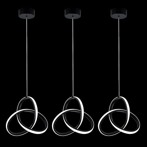 Modern Spiral Led Chandelier (3 Count)