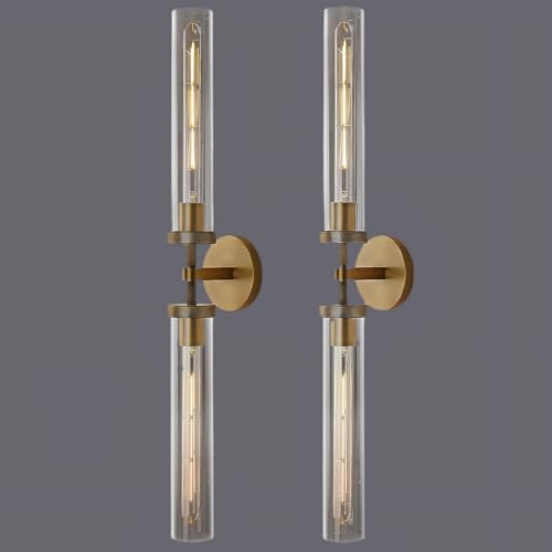 Brass Wall Sconces (2 Count)