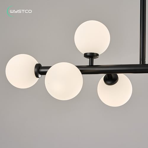 Mid Century Modern Globe Sputnik Chandelier