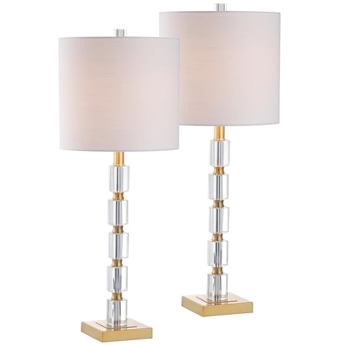 Claire Crystal Metal Lamp 28.5"